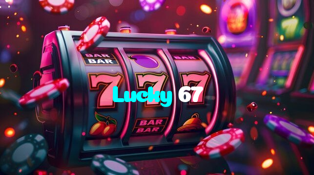 Lucky 67 casino presented on mobile device in Pakistan with slots and live games